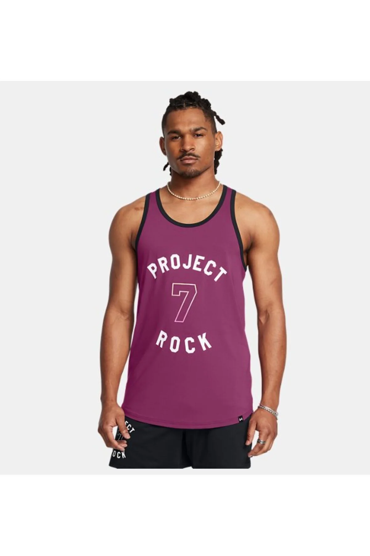 رکابی ورزشی بنفش مردانه پروژه UA در سال 505 ROCK MESH Under Armour