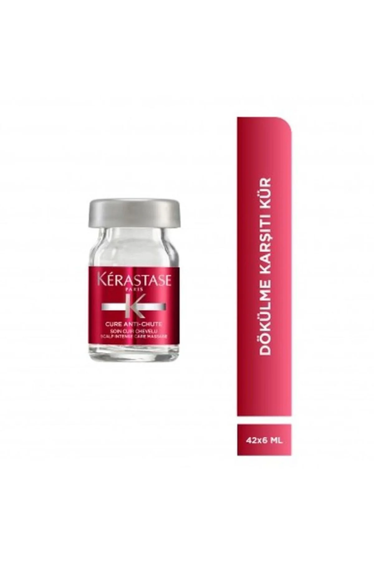 سرم و روغن مو مردانه زنانه CURE ضد ریخته گری 42 6 میلی لیتر Kerastase