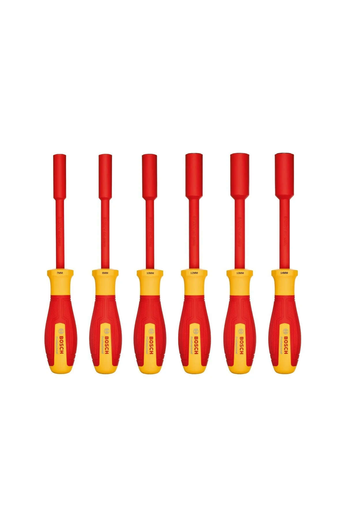 پیچ گوشتی مجموعه 6 تکه سوکت 1000 ولت عایق حرفه ای 1600A02NF3 بوش Bosch