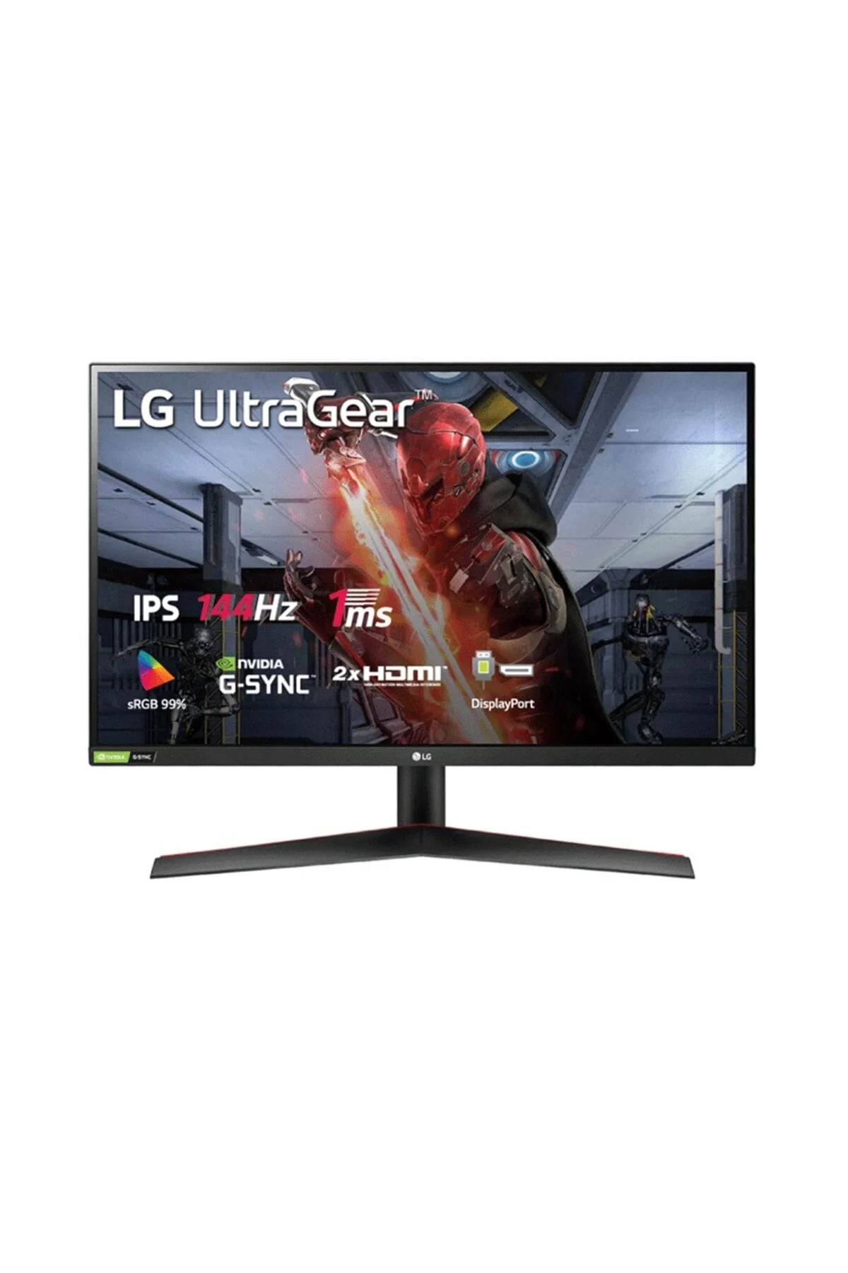 مانیتور مخصوص بازی 23.8 24MP60G B IPS FHD 1MS 75HZ HDMI DP ال جی LG