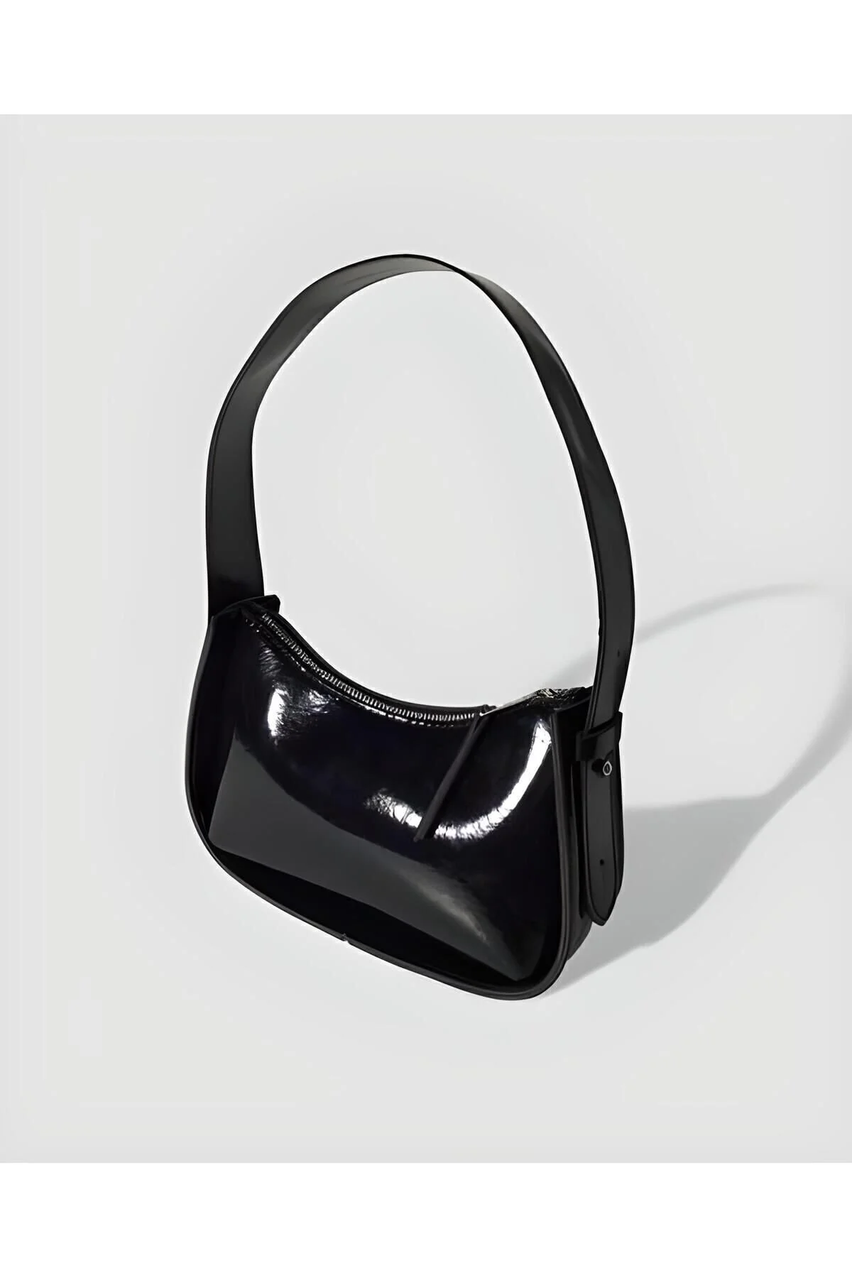کیف شانه ای دستی و چرم باگت مشکی bag&more