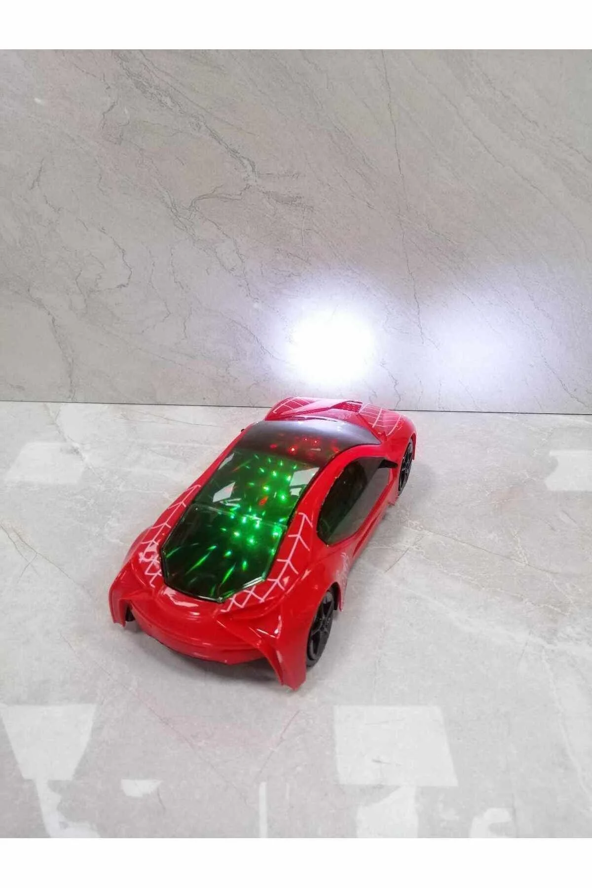 ماشین اسباب بازی SPIDERMAN SPIDER CAR باطری چراغها صداهای متحرک TWIST و TWIN 18 سانتیمتر Kids