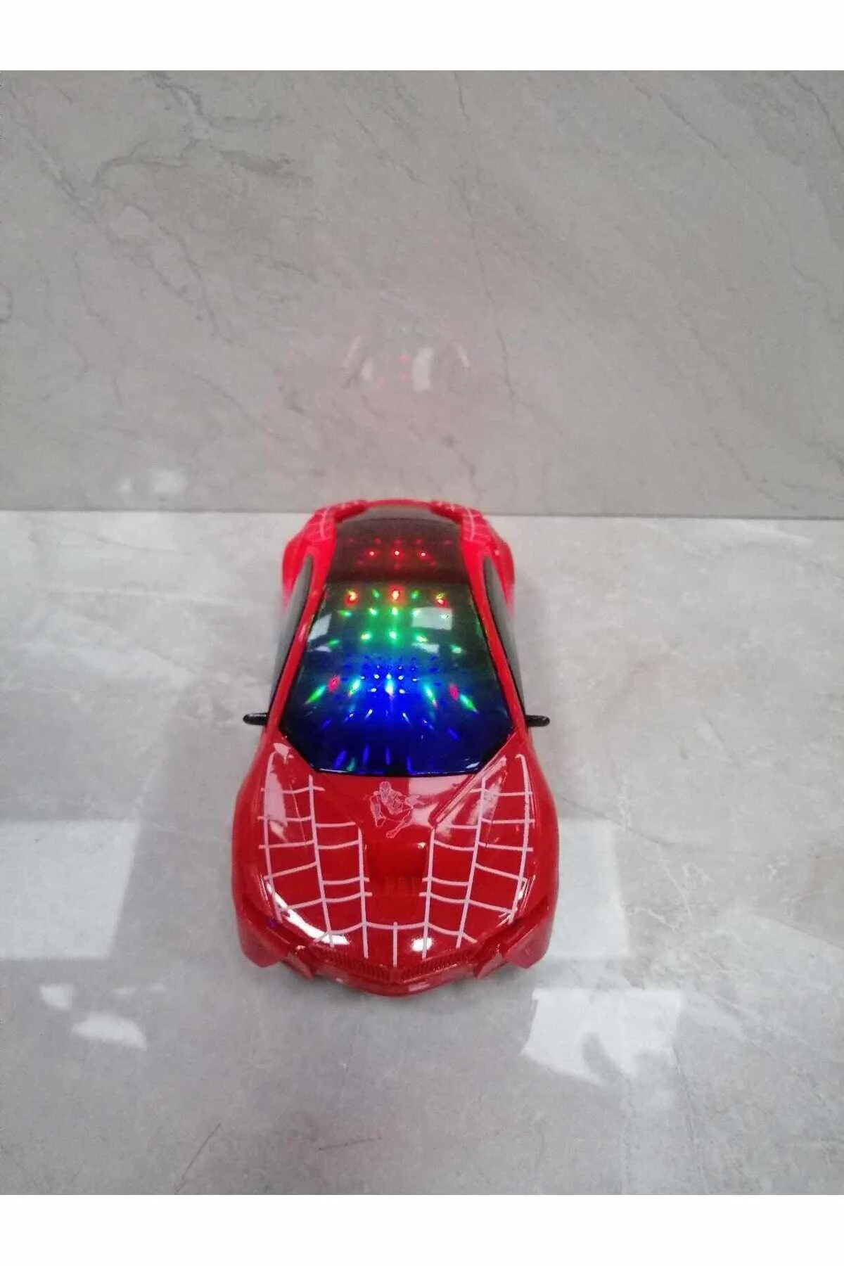 ماشین اسباب بازی SPIDERMAN SPIDER CAR باطری چراغها صداهای متحرک TWIST و TWIN 18 سانتیمتر Kids