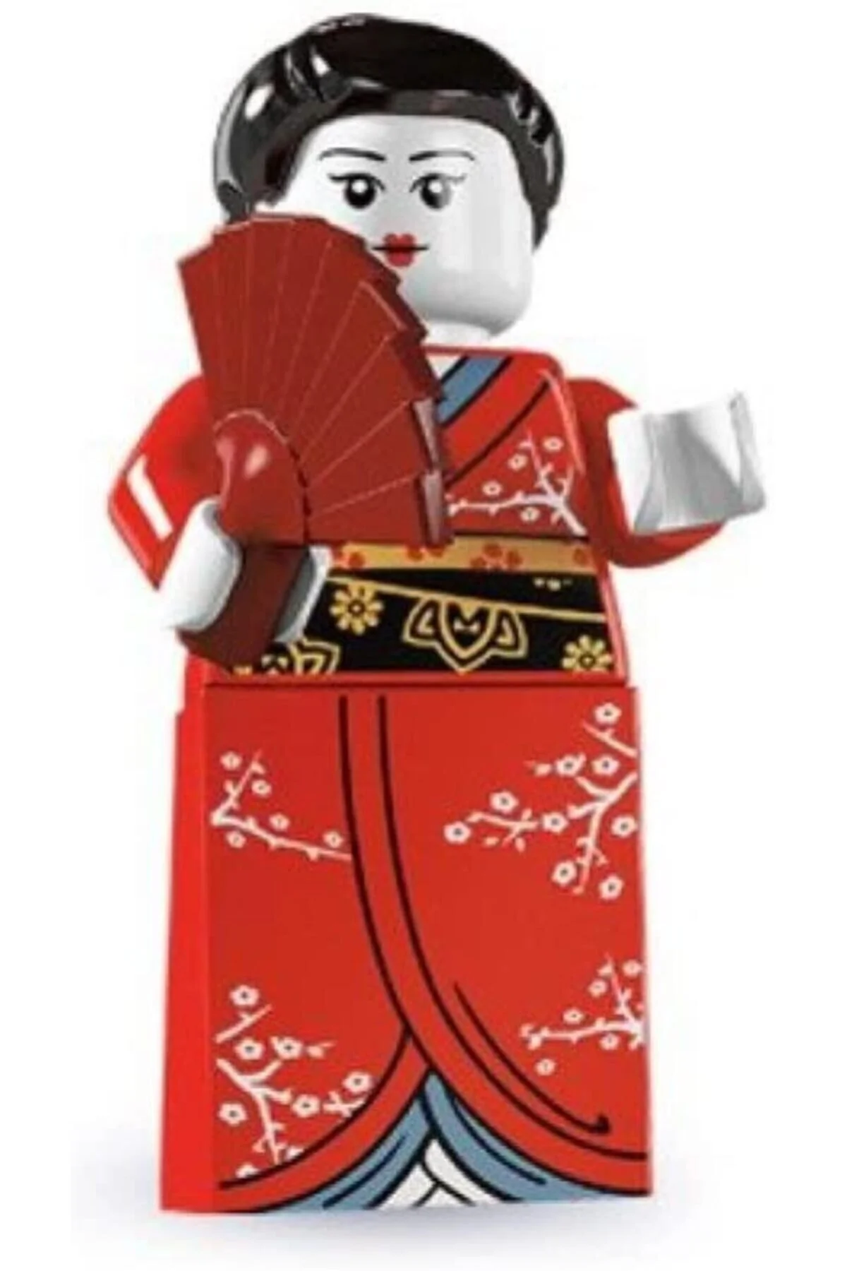 لگو MINIFIGURE سری 4 8804 دختر کیمونو ژاپنی اورجینال LEGO