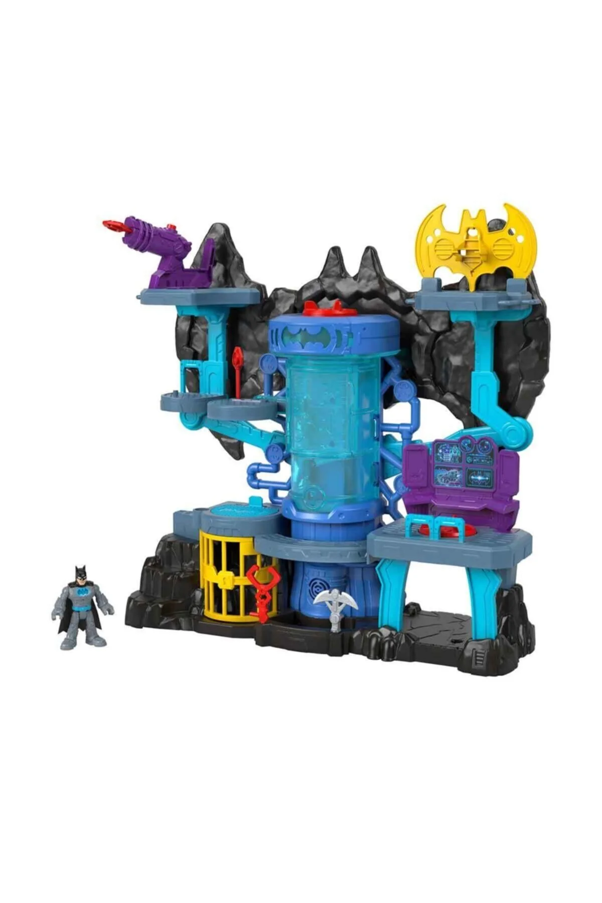 اسباب بازی های فیگور شخصیت DC SUPER FRIENDS BAT TECH BATCAVE GAME GYV24 ایمجینکس Imaginext