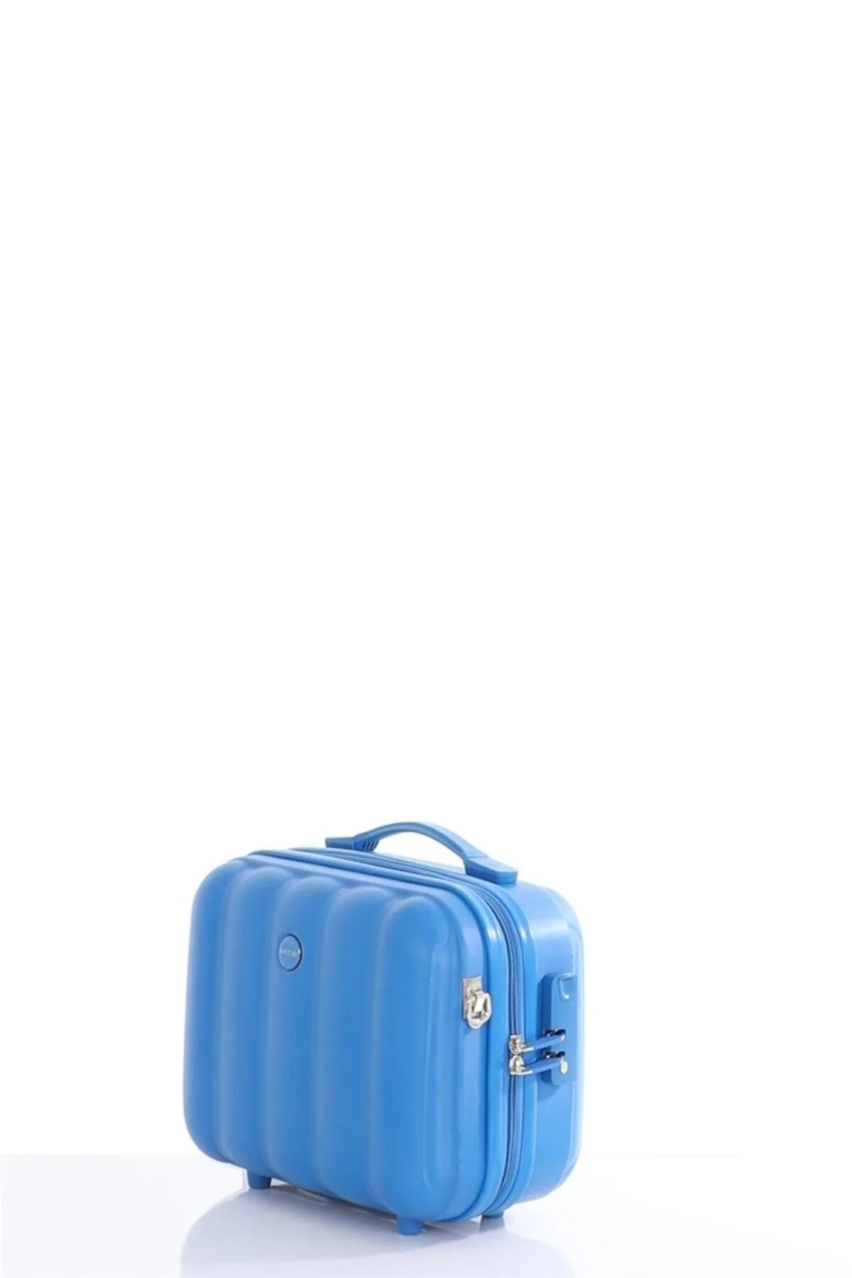 چمدان و ساک آبی مردانه زنانه ست 2 تکه پلی پروپیلن بزرگ آرایشی V305 S21YY1000081 SET MÇS