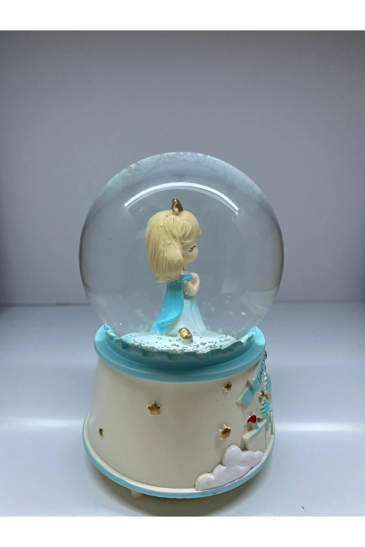 گوی برفی SNOW GLOBE سایز متوسط ​​دختر پرنسس دوست داشتنی YLZ 2103Y از ترکیه GÜRPINAR TOYS KIRTASİYE