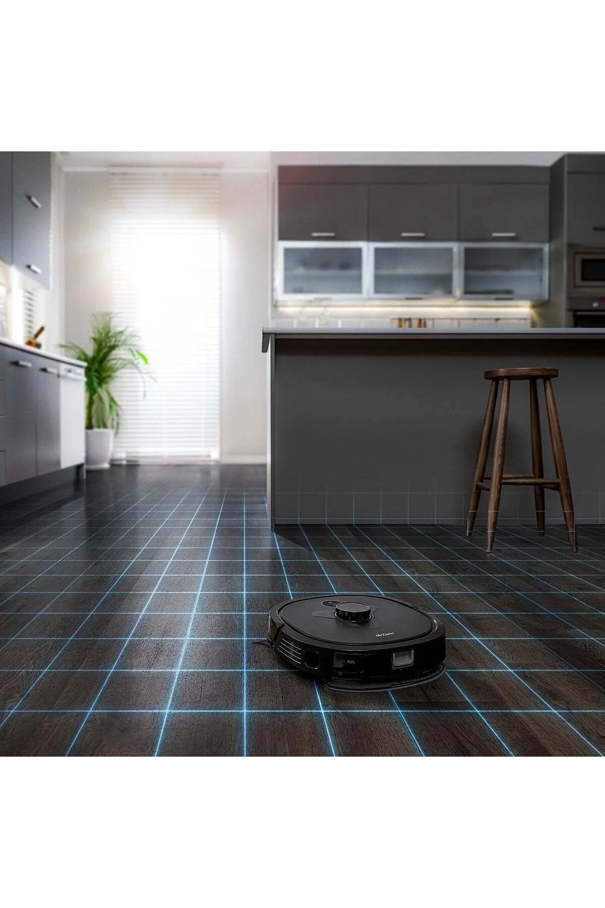 جاروبرقی رباتیک AR4304 ROBOTEK X4 LDS SMART ROBOT CLEANER BLACK Arzum