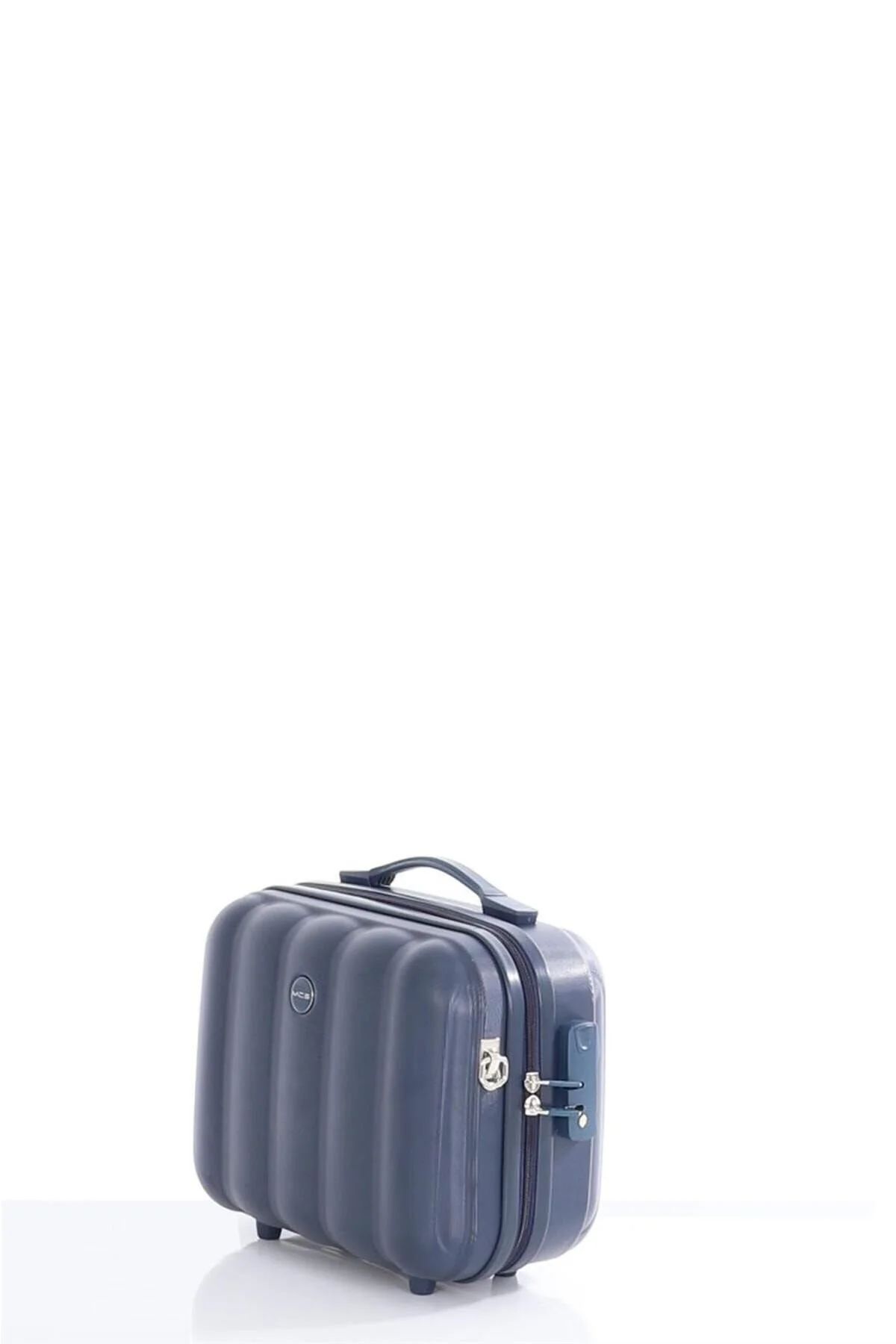 چمدان و ساک آبی مردانه زنانه ست 2 تکه پلی پروپیلن بزرگ آرایشی V305 S21YY1000081 SET MÇS