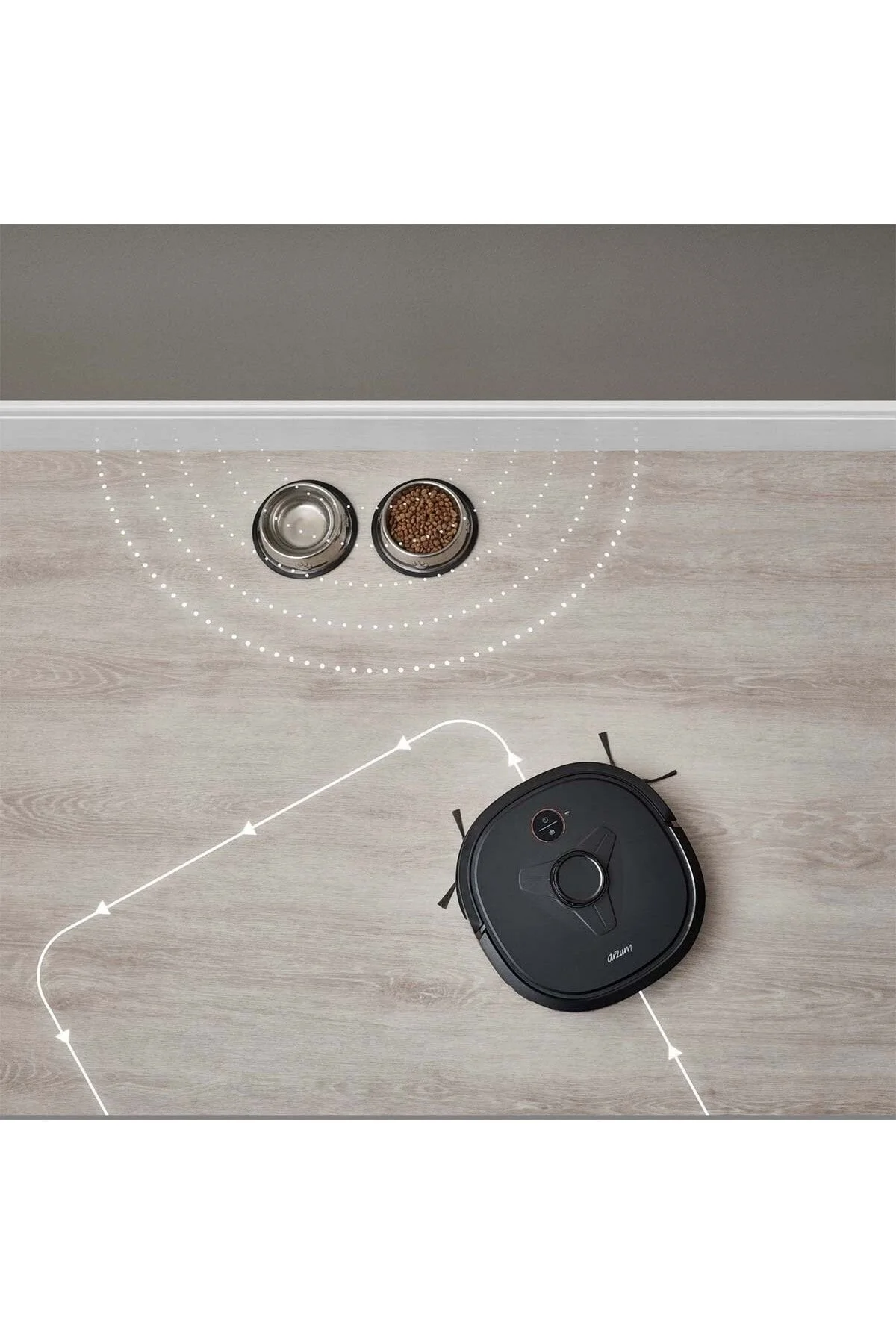 جاروبرقی رباتیک AR4304 ROBOTEK X4 LDS SMART ROBOT CLEANER BLACK Arzum