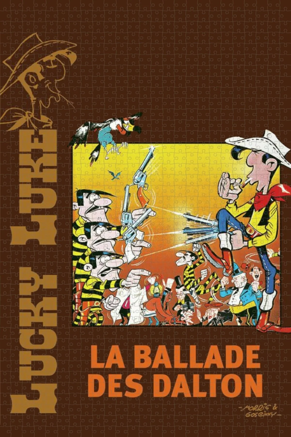 پازل پوستر فیلم لوک خوش شانس: THE BALLAD OF 1000 PIECE JIGSAW PUZZLE DALTONS 1978 از ترکیه Jeronkarji