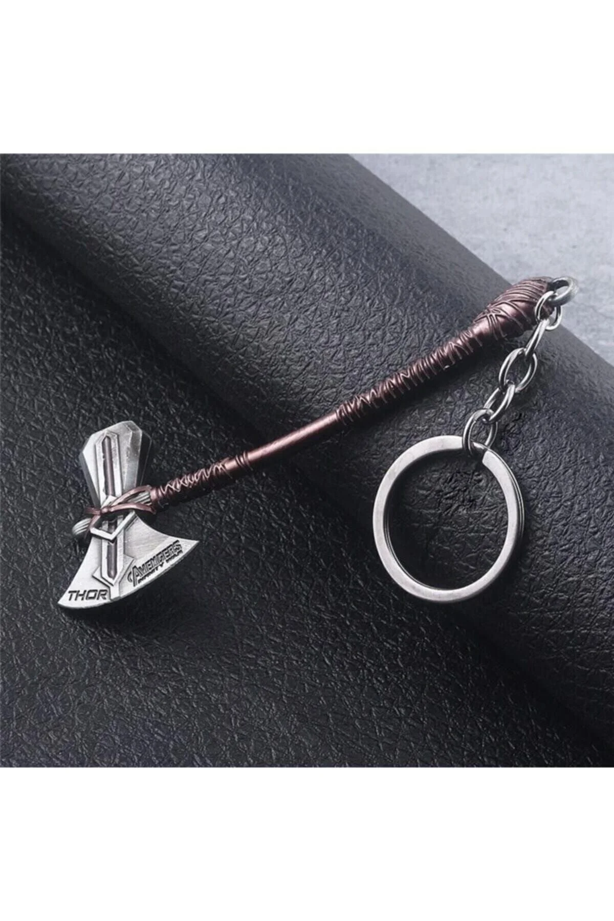 جلیقه کلید AVENGERS INFINITY WAR THOR MJOLNIR STORMBREAKER AXE CHAIN KEYCHAIN مدل جدید new fly