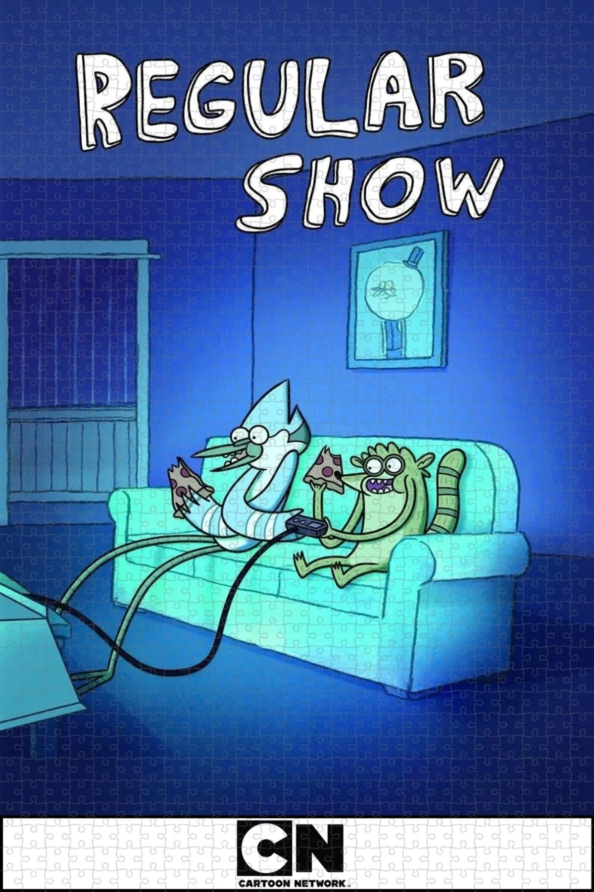 پازل پوستر فیلم 1000 PIECE JIGSAW PUZZLE OF REGULAR SHOW 2010 . از ترکیه Jeronkarji