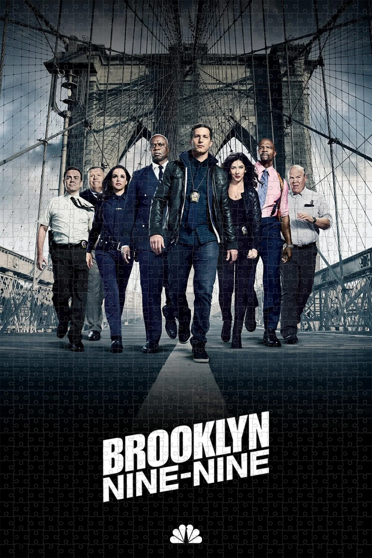 پازل پوستر فیلم 1000 PIECE JIGSAW PUZZLE OF BROOKLYN NINE 2013 S1 از ترکیه Jeronkarji