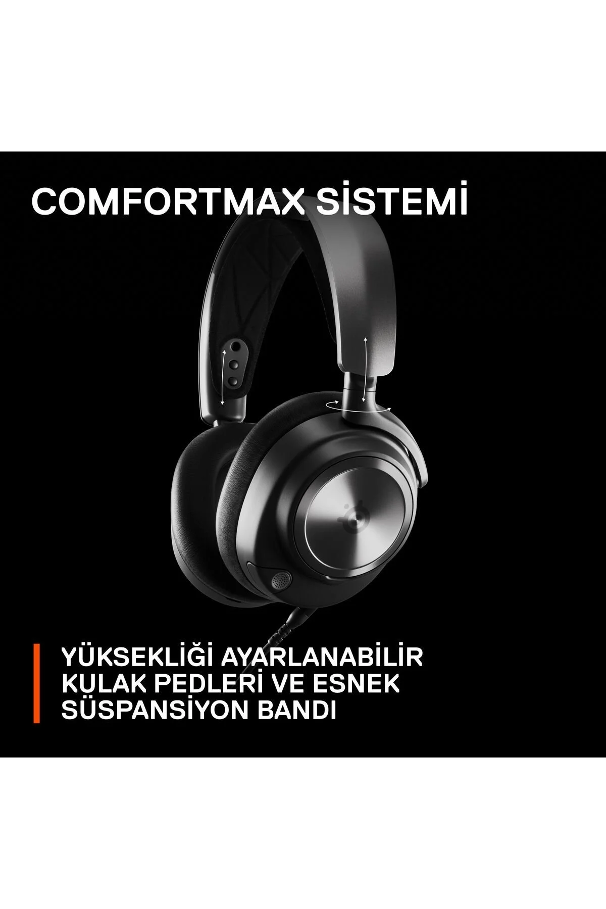 هدست مخصوص بازی ARCTIS NOVA PRO MULTI PLATFORM GAMING HI FI درایورهای صوتی GAMEDAC GEN2 PC PS5 PS4 SteelSeries