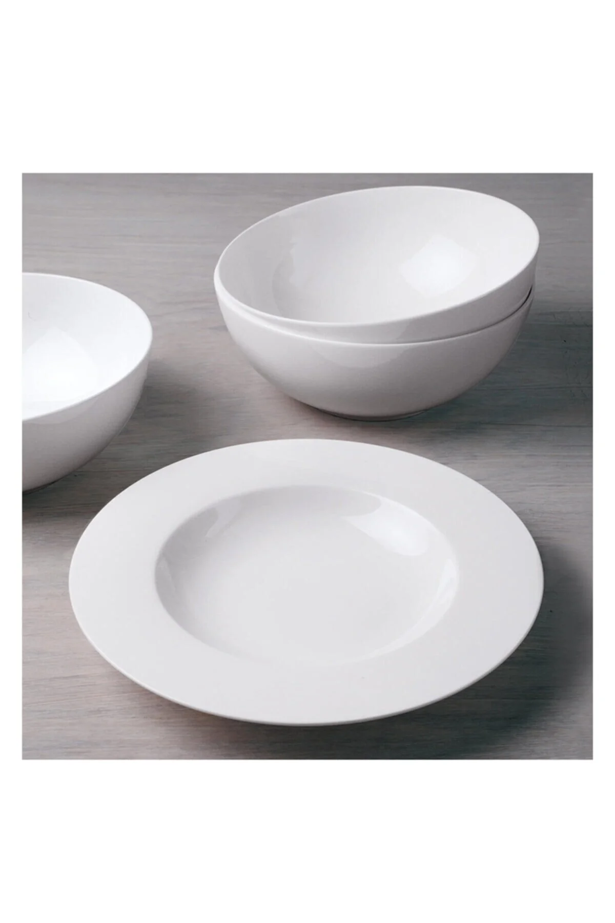 بشقاب سفید صفحه چاله چینی سلطنتی 24 سانتی متر Villeroy & Boch Villeroy & Boch