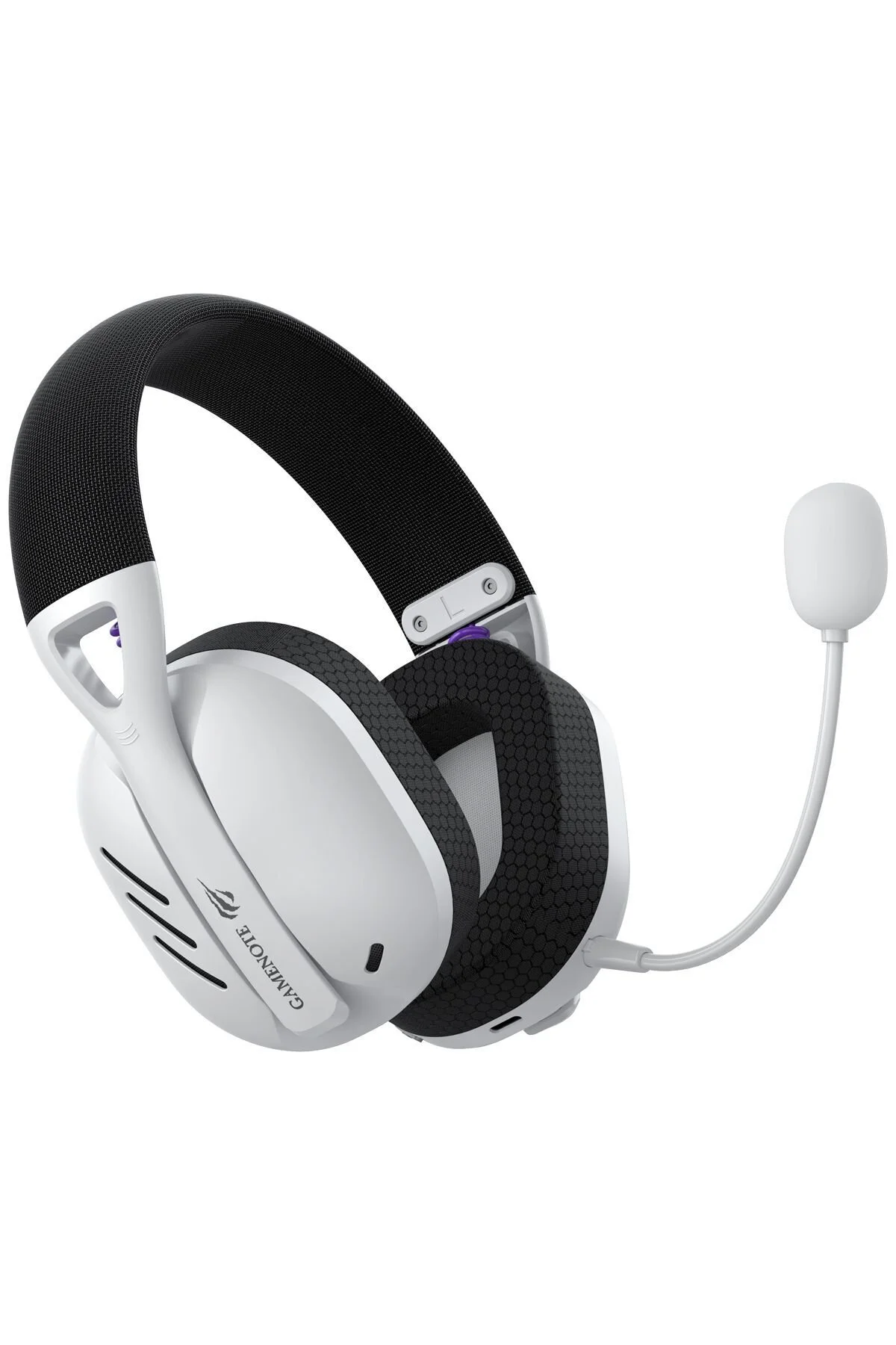 هدست مخصوص بازی GAMENOTE FUXI H3 GAMING PLAYER MICROPHONE HEADS 7.1 4 حالت BT 2.4GHZ TYPE C 3.5 میلی متر سفید Havit