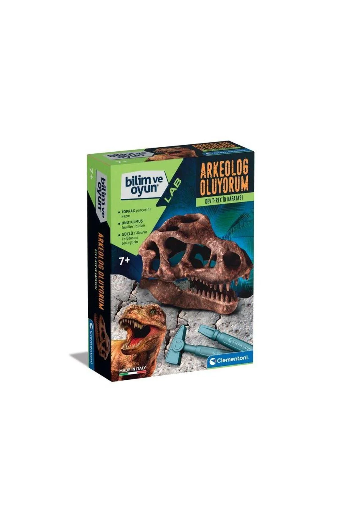 ست علمی اسباب بازی B&O 64469 T REX DRAWING SETI 6 Clementoni