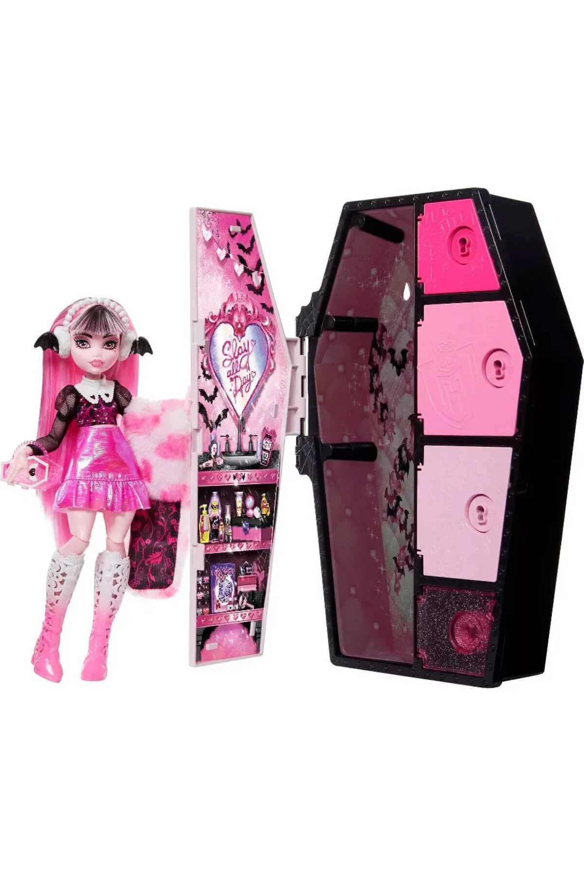 عروسک های مدل اسرار جمجمه HPD58 HNF73 اورجینال MONSTER HIGH