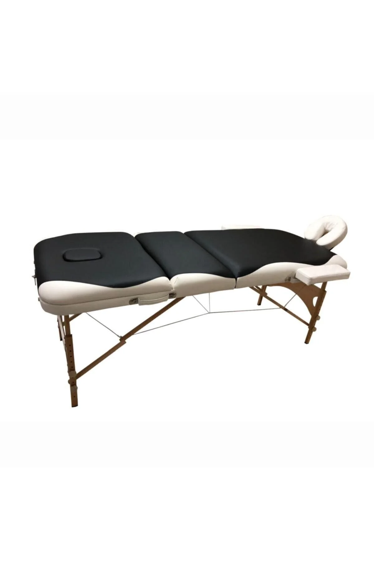 ماساژور صورت میز ماساژ چوب بژ مور سیاه Comfort Plus
