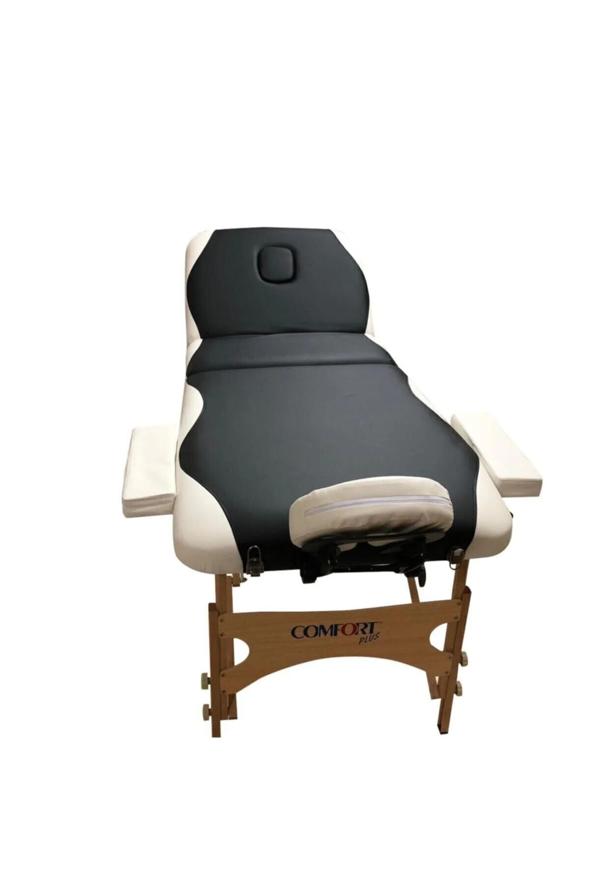 ماساژور صورت میز ماساژ چوب بژ مور سیاه Comfort Plus