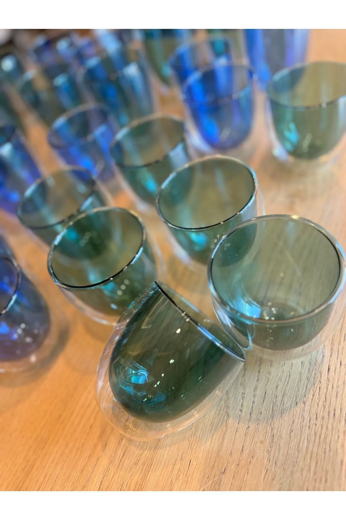 لیوان HOMEDECOR 6 فنجان دیواری با اندازه کوچک سبز ester