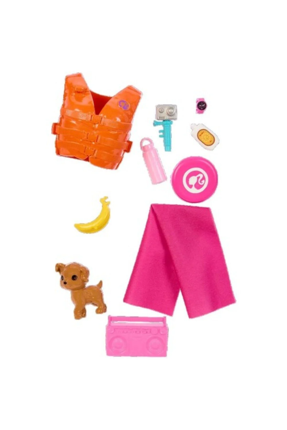 عروسک های مدل مجموعه بازی گشت و گذار باربی HPL69 Mattel