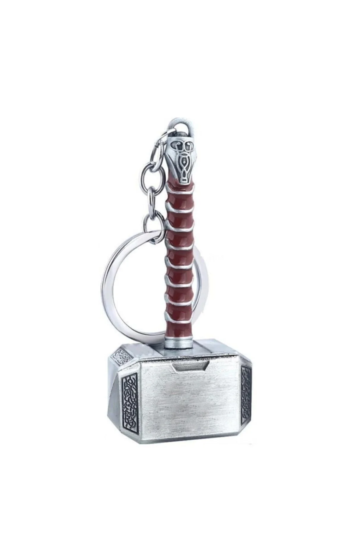 جلیقه کلید بازی AVENGERS END GAME THOR MJOLNIR HAMMER CHAIN KEYCHAIN 2 COLORS new fly