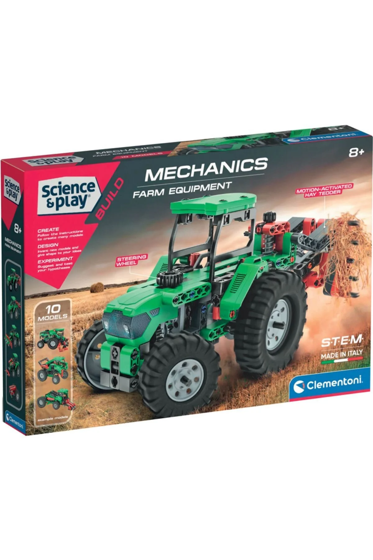 اسباب بازی های آموزشی مزرعه MAKENIK 75032 اورجینال Clementoni