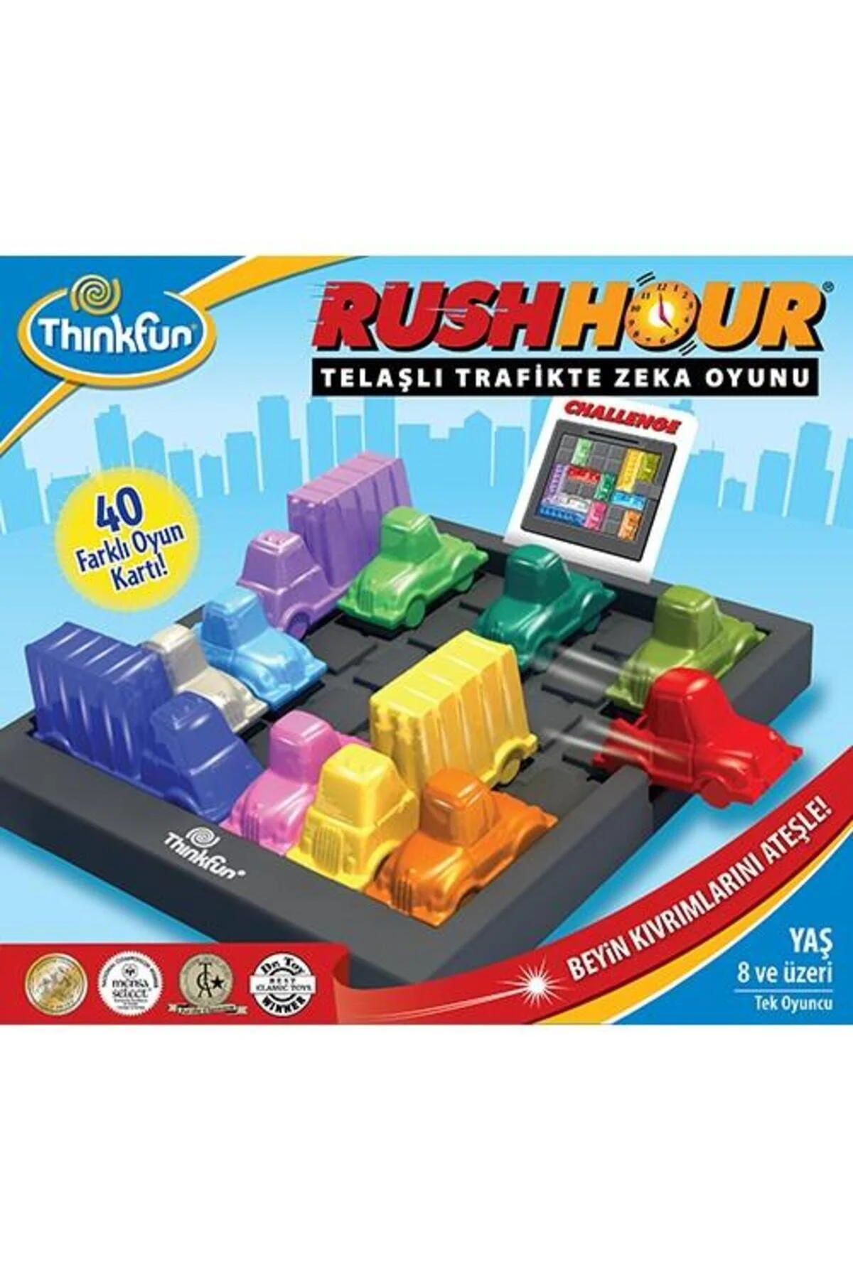 اسباب بازی های آموزشی Ravens Burger Rush Hour معمولی ROTT5000 RAVENSBURGER