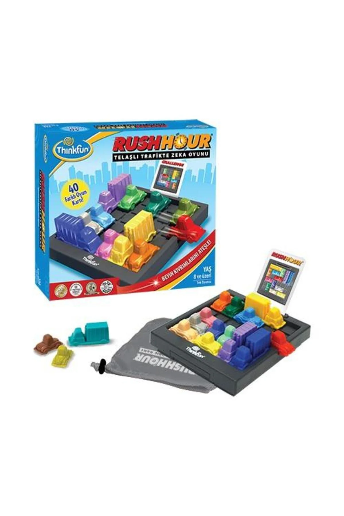 اسباب بازی های آموزشی Ravens Burger Rush Hour معمولی ROTT5000 RAVENSBURGER