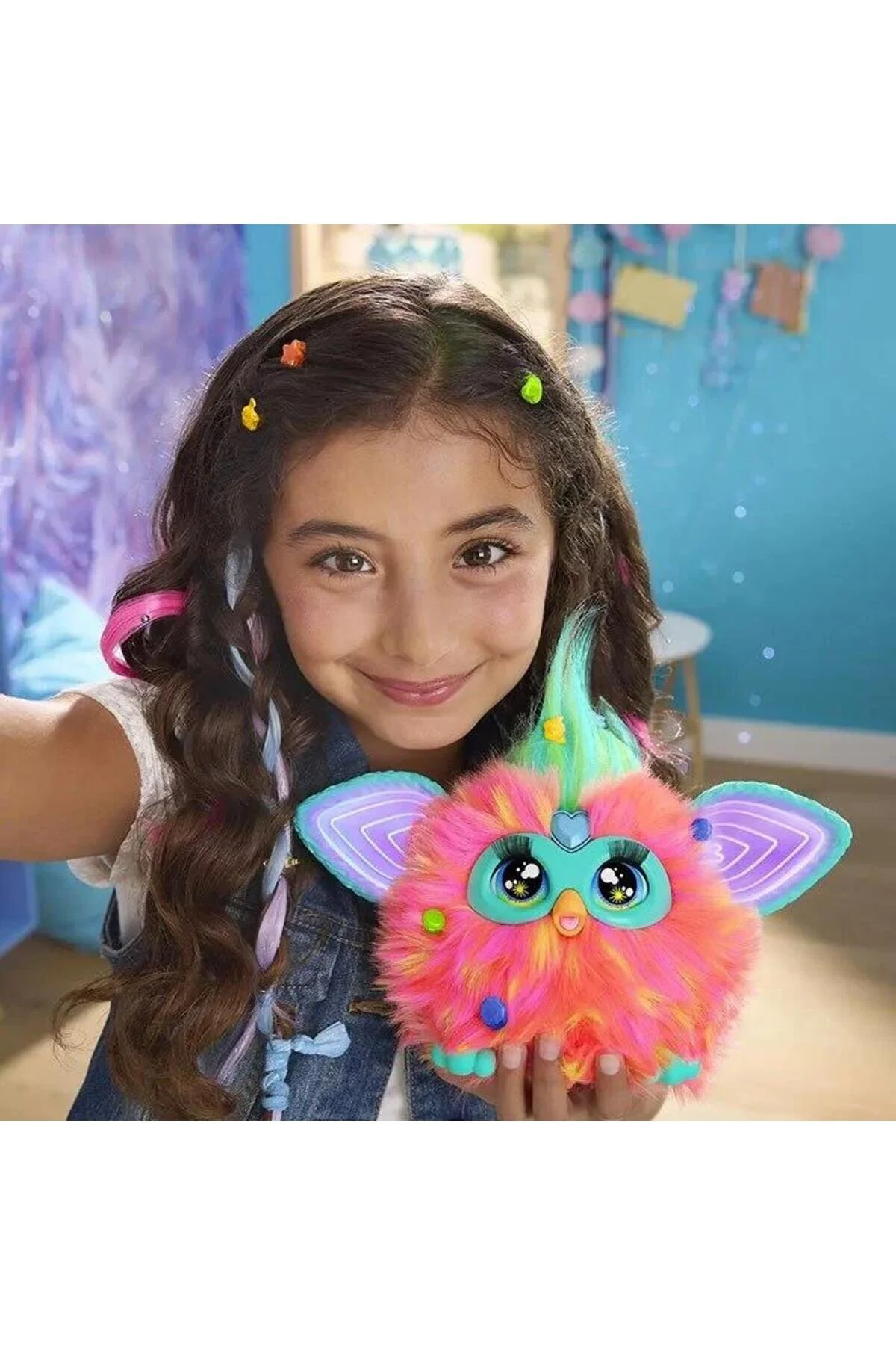 اسباب بازی های پشمی F6744 FURBY CORAL INTERACTIVE PLUS Hasbro