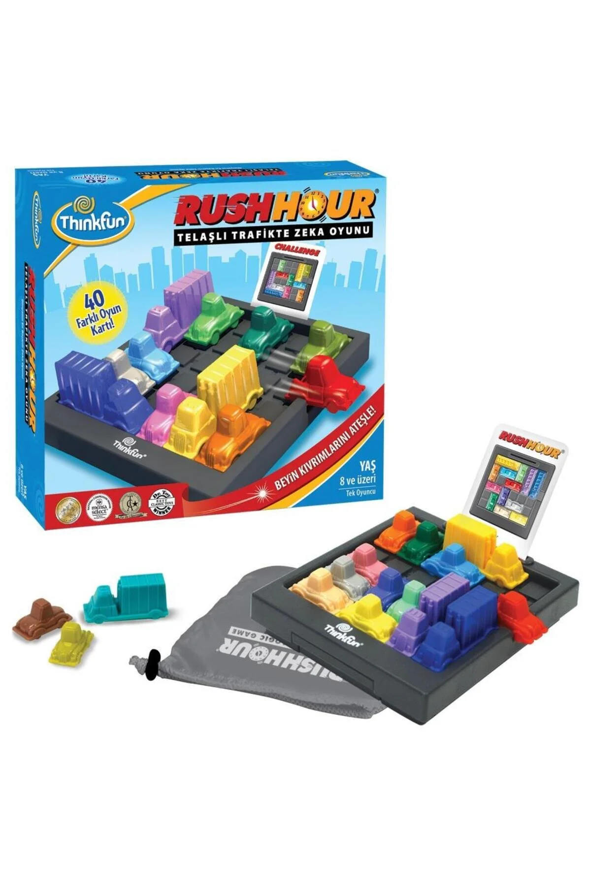 اسباب بازی های آموزشی Ravens Burger Rush Hour معمولی ROTT5000 RAVENSBURGER