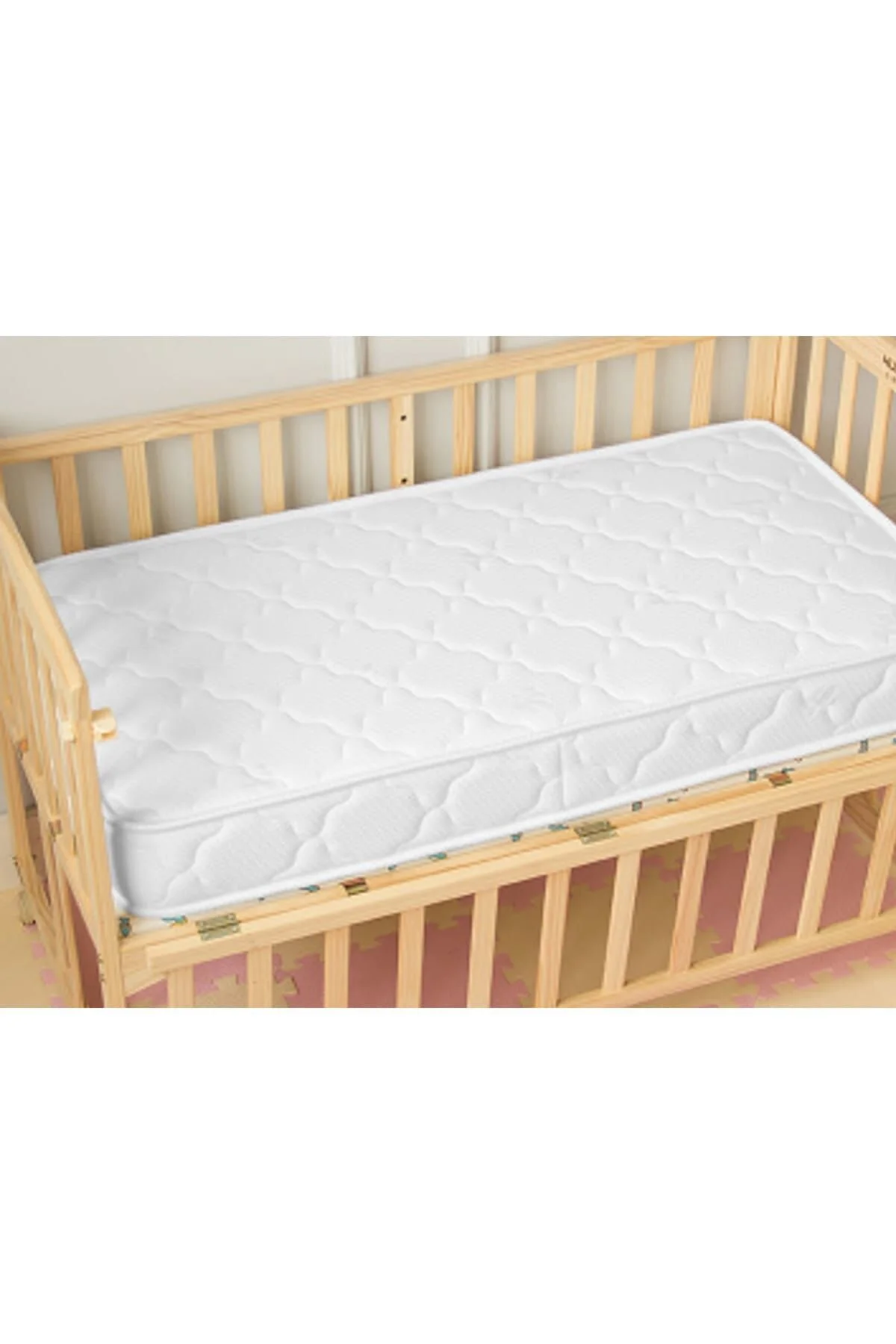 تشک سفید مردانه و زنانه فنری ارتوپدی 90x190 سانتی متری ماکسی کوزی شیرین پنبه ای لوکس Maxi-Cosi