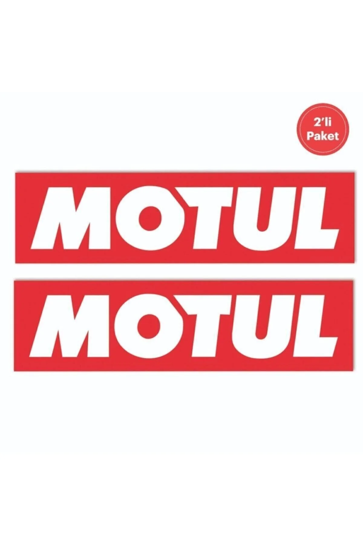 برچسب آرم و نوار شبرنگ 2 8CM X 2.2 سانتی متر Motul