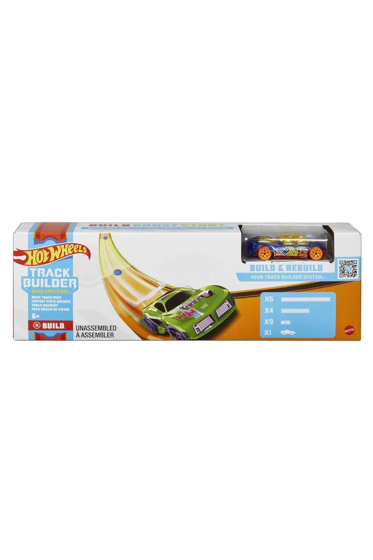 اسباب بازی های فیگور دیگر مردانه Track Builder Basic Set اورجینال HOT WHEELS