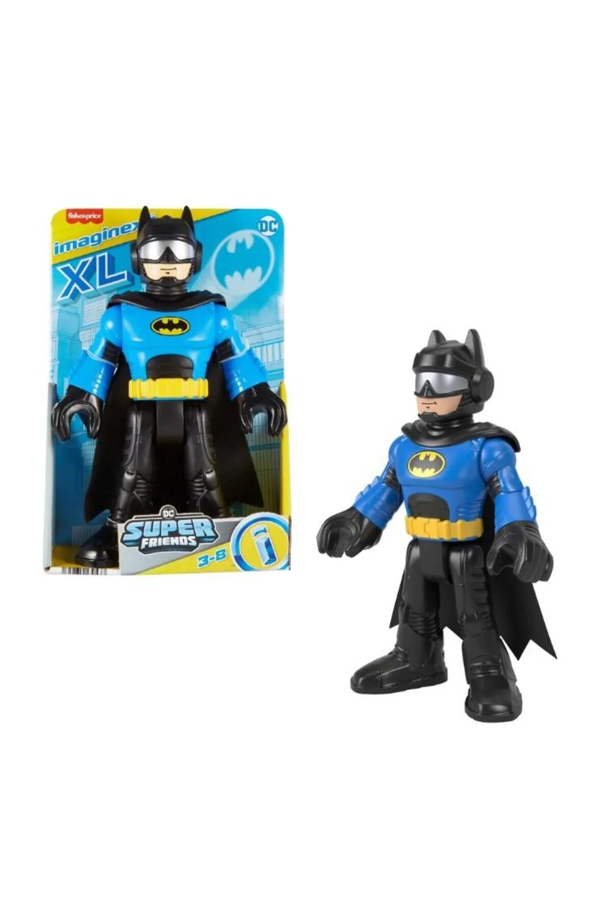 اسباب بازی های فیگور شخصیت DC SUPER FRIENDS XL SERIES GPT41 HML40 ایمجینکس Imaginext