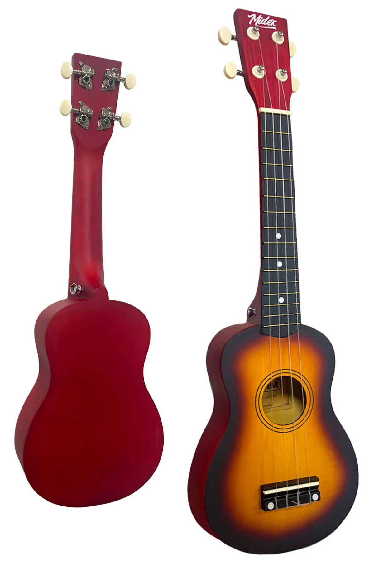 اوکلله کنسرت SUNBURS UKX 233SB UKULELE روش آویزان PENA Midex