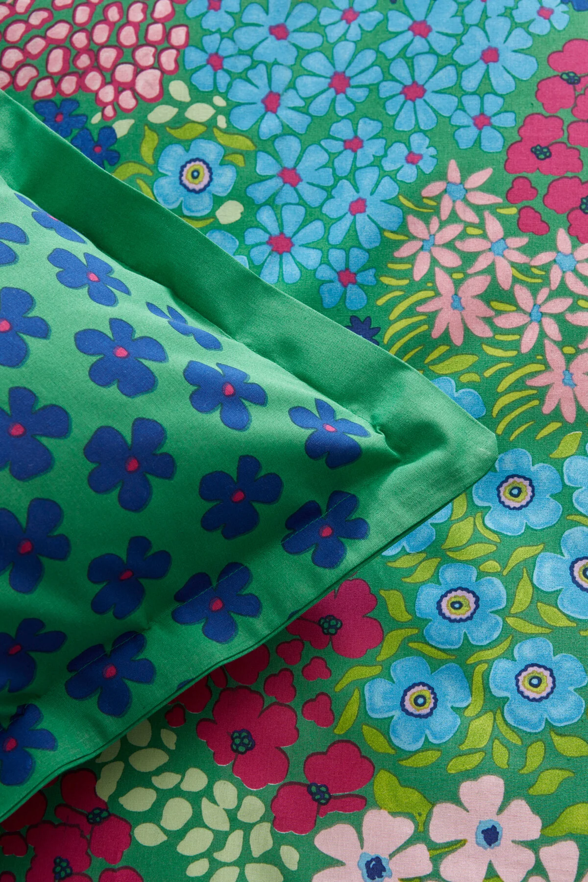 کاور لحاف دو نفره سبز SET اورجینال Karaca Home