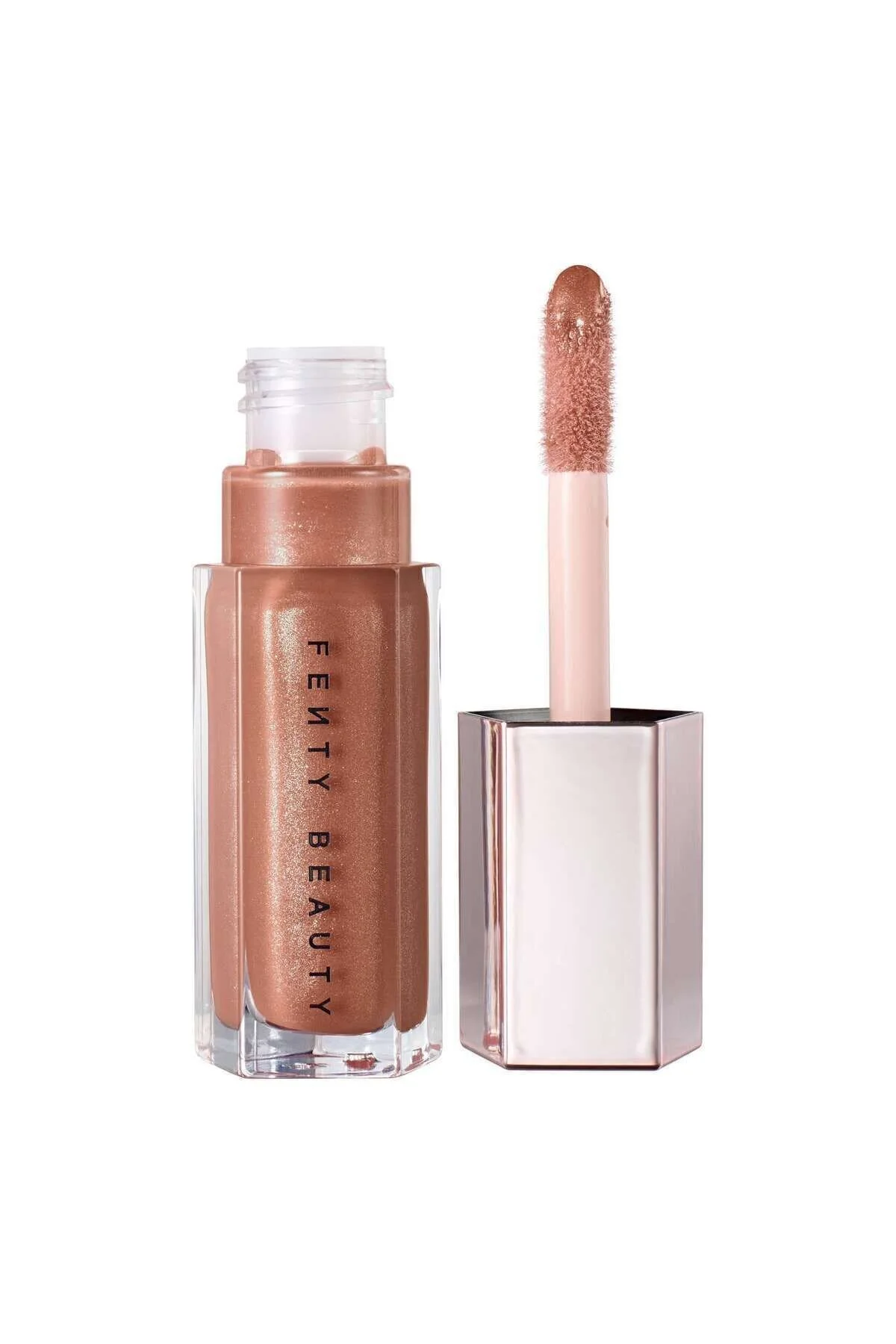 FENTY BEAUTY بالاخره براق لب روغنی کیسه پر کننده لب آرایشی