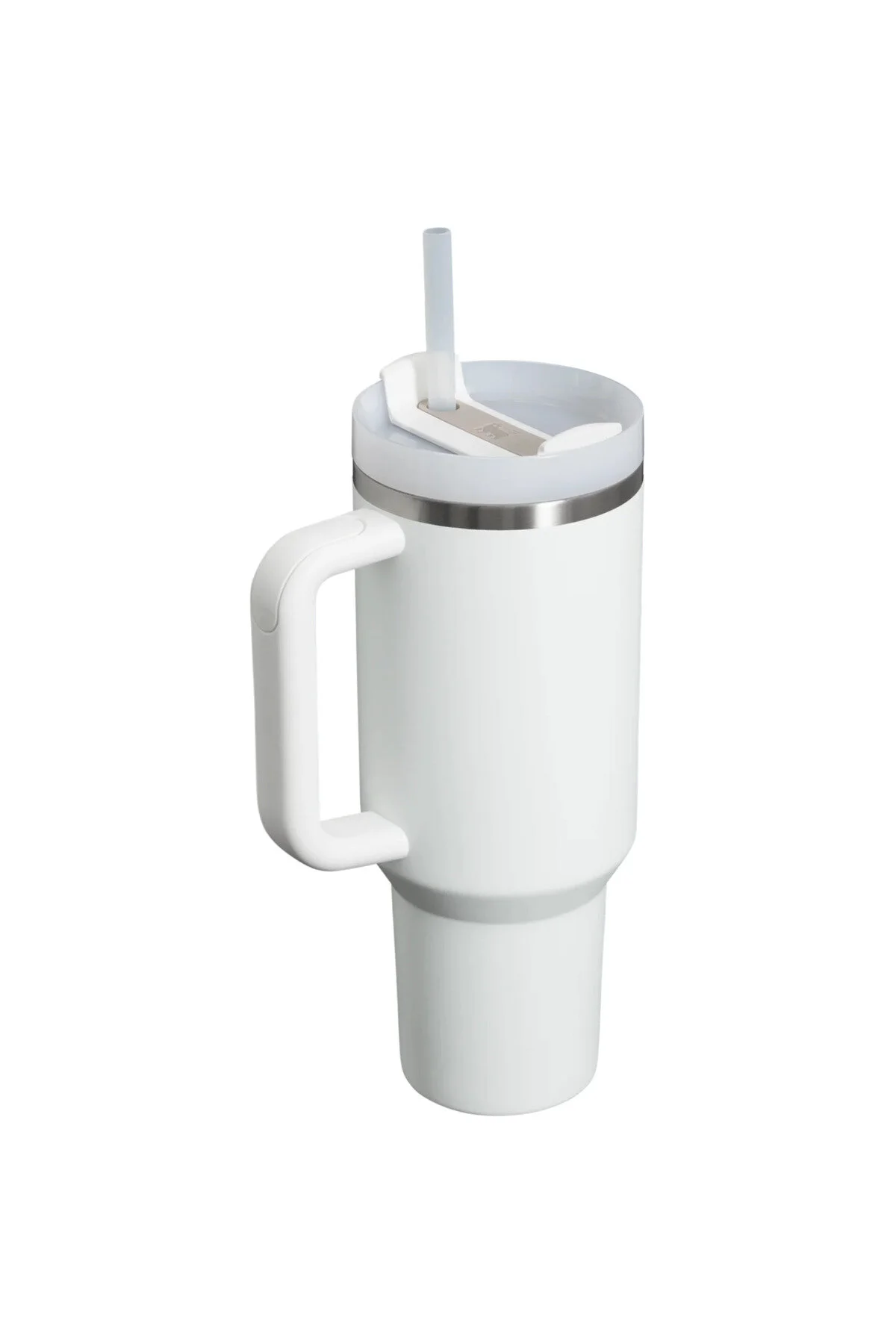 فلاسک QUENCHER H2.0 FLOWSTATE™ TUMBLER | 40 اونس 1.18 لیتر قمقمه سفید فراست با نی استنلی Stanley