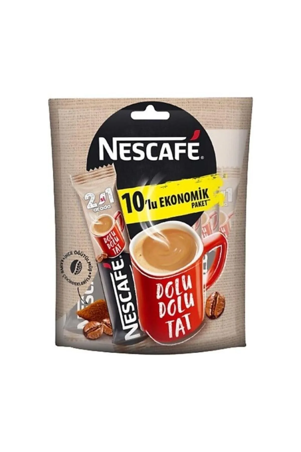 قهوه ترک فوری نسکافه 2IN1 کلاسیک 110 گرمی 10 عدد 1 بسته Nescafe