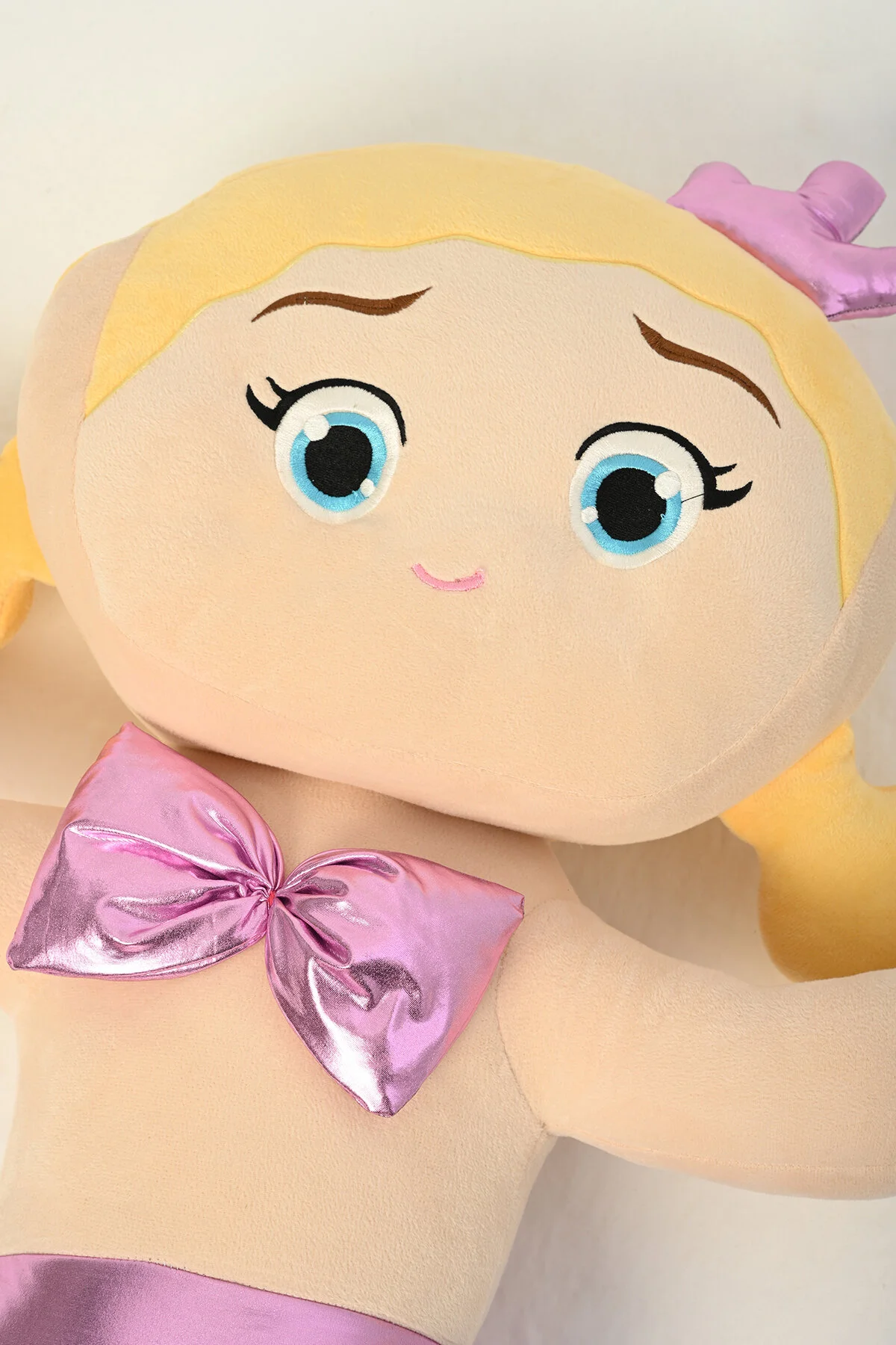 اسباب بازی های پشمی پری دریایی مخملی 35 سانتی متری Pufu Toys