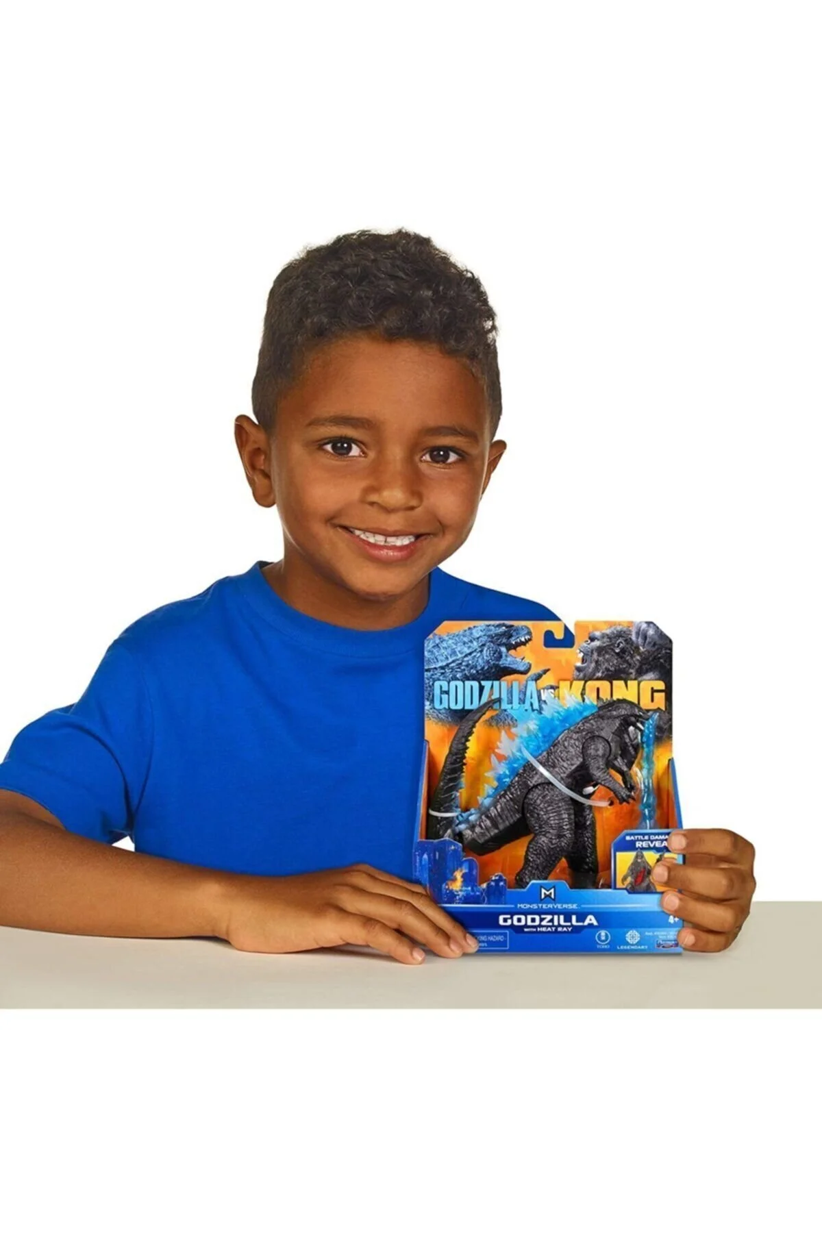 فیگور MONSTERVERSE GODZILLA VS KING KONG WITH HEAT RAY 6 اینچی از ترکیه GODZILLA