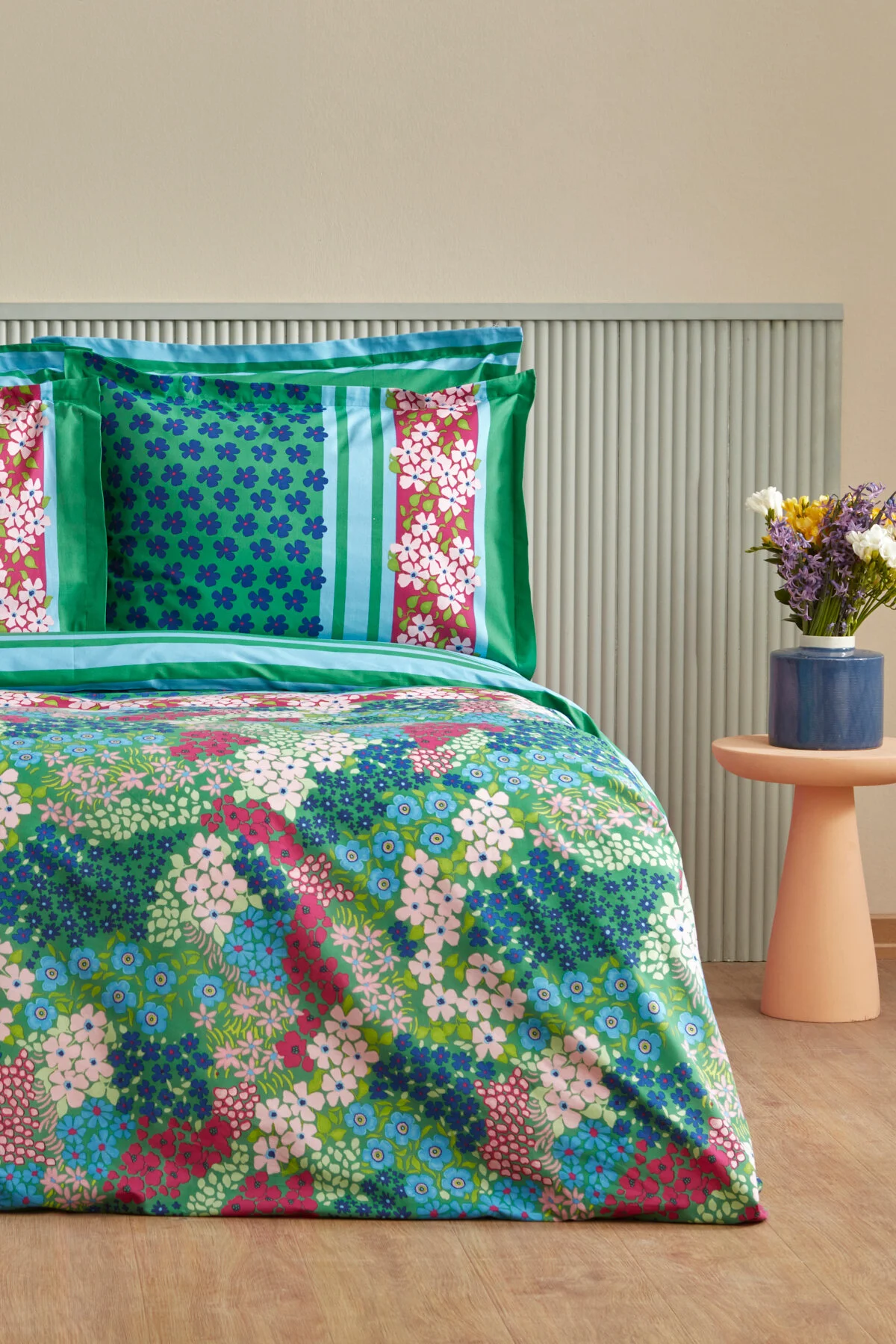 کاور لحاف دو نفره سبز SET اورجینال Karaca Home