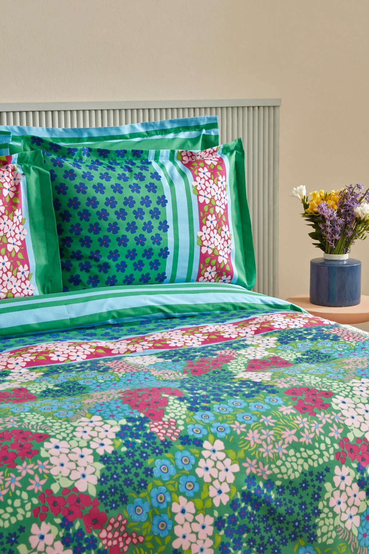 کاور لحاف دو نفره سبز SET اورجینال Karaca Home