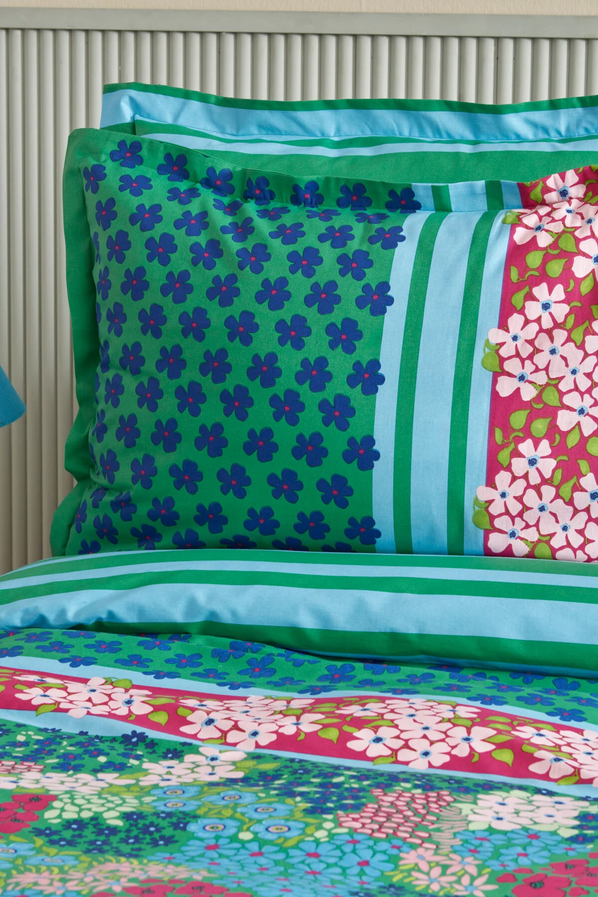 کاور لحاف دو نفره سبز SET اورجینال Karaca Home