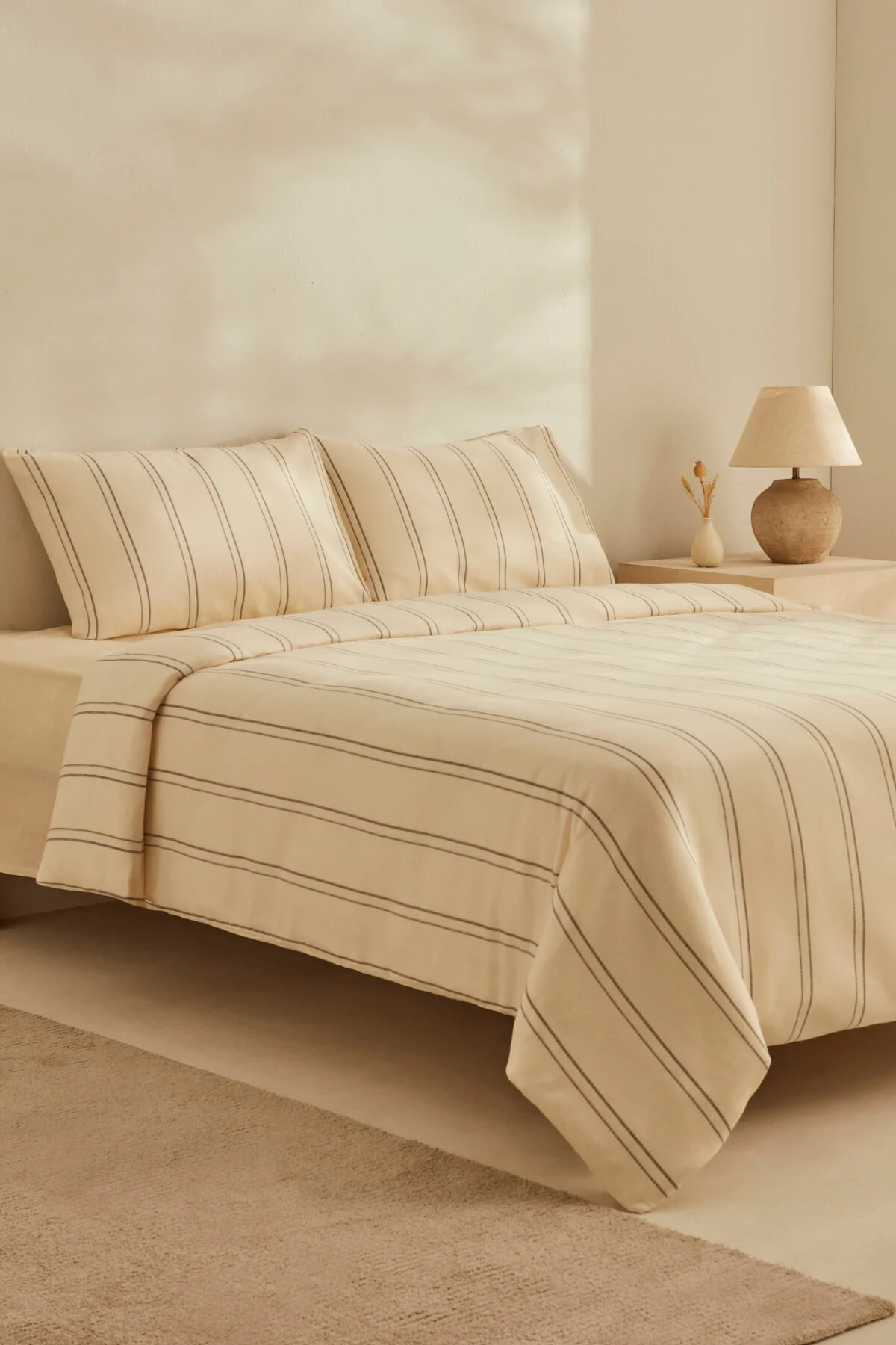 کاور لحاف دو نفره نود YARN BOYA SET اورجینال Karaca Home