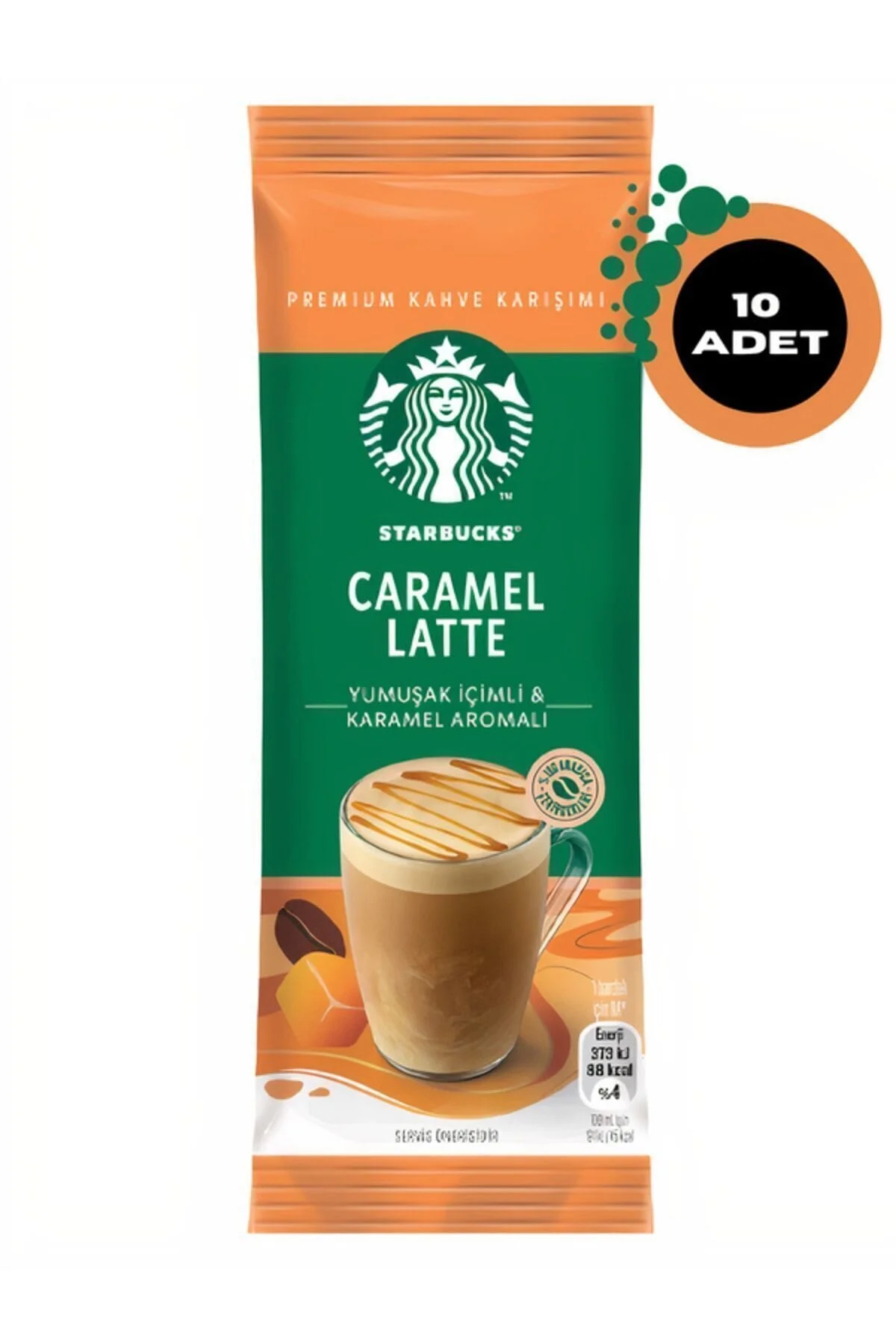 قهوه فوری میکس کارامل لاته ممتاز ۲۳ گرم استارباکس Starbucks