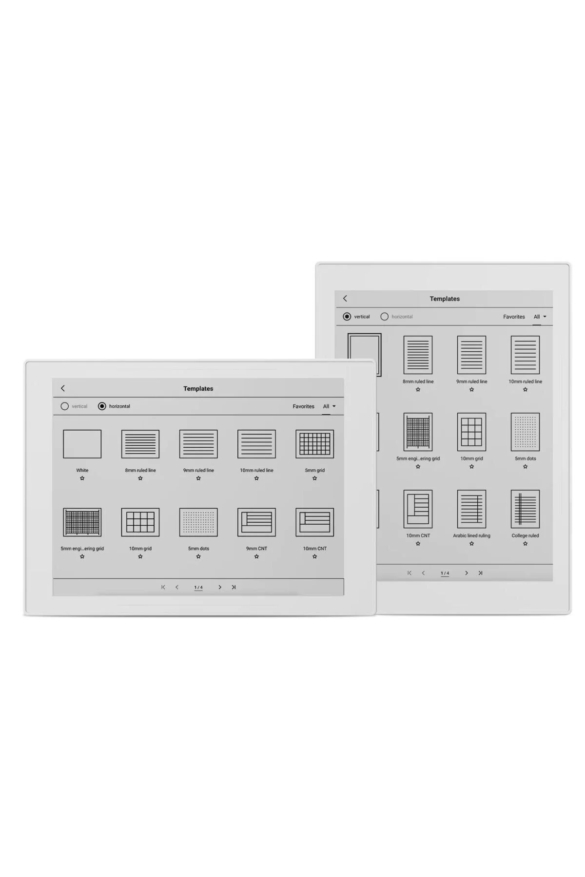 دستگاه کتاب خوان الکترونیکی A6 X2 E BOOK 7.8 + LAMY AL STAR EMR قلم Supernote